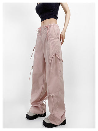 Bow bandage pants