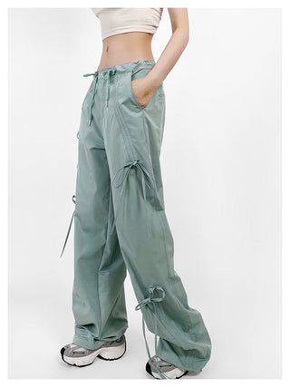 Bow bandage pants