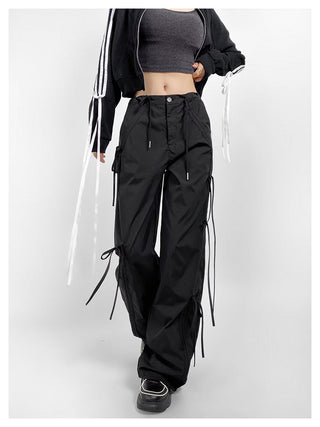 Bow bandage pants
