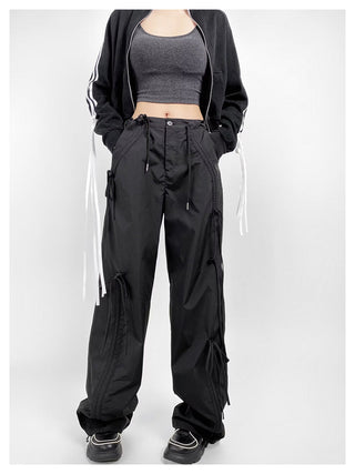 Bow bandage pants