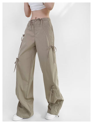 Bow bandage pants