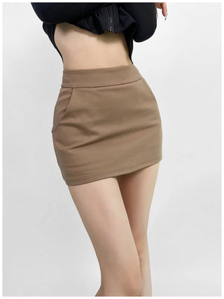 High waist mini Skirt