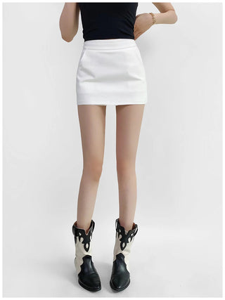 High waist mini Skirt
