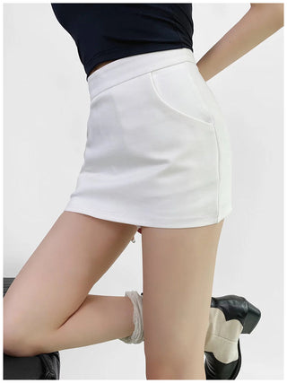 High waist mini Skirt