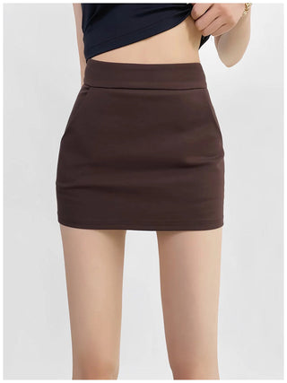 High waist mini Skirt