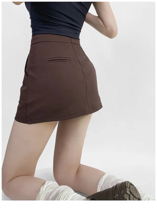 High waist mini Skirt