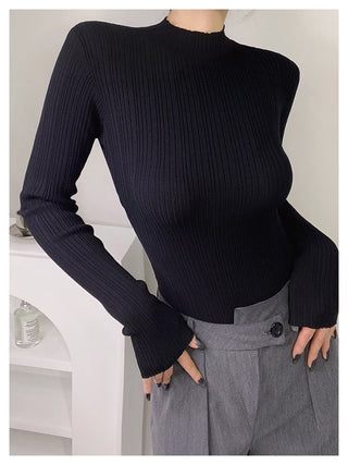 Half turtleneck jumpsuit Top