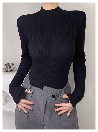 Half turtleneck jumpsuit Top