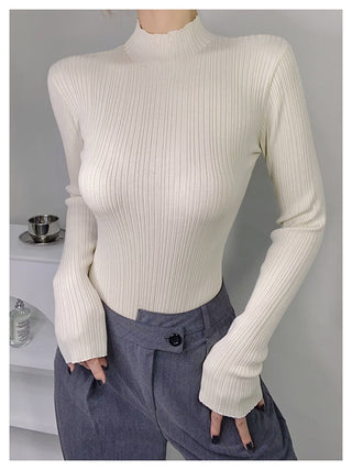 Half turtleneck jumpsuit Top