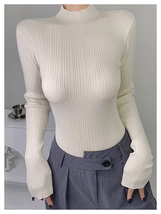 Half turtleneck jumpsuit Top