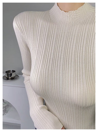 Half turtleneck jumpsuit Top