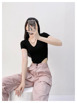 Midriff jumpsuit Top