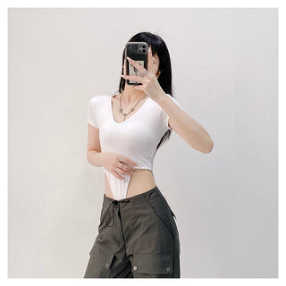 Midriff jumpsuit Top