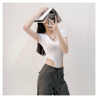 Midriff jumpsuit Top