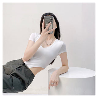 Midriff jumpsuit Top