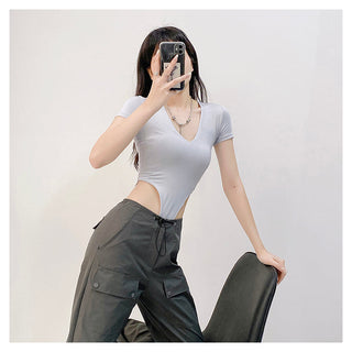 Midriff jumpsuit Top