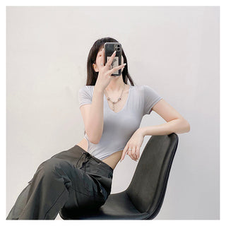 Midriff jumpsuit Top