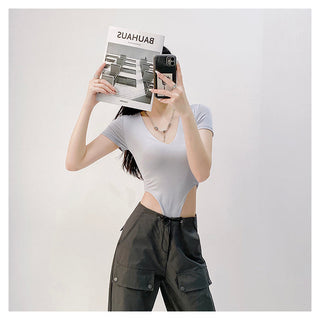 Midriff jumpsuit Top