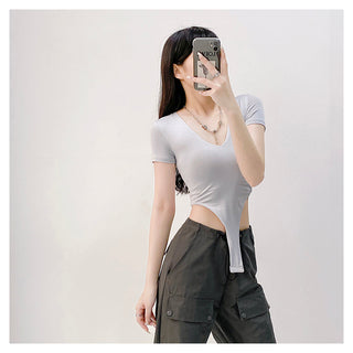 Midriff jumpsuit Top