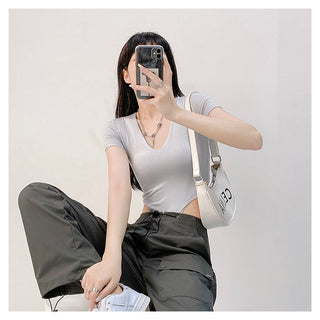 Midriff jumpsuit Top