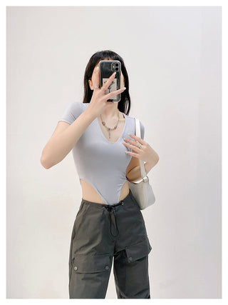 Midriff jumpsuit Top