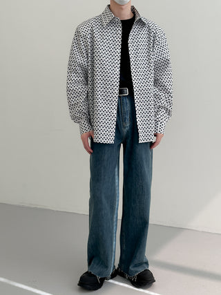long-sleeved loose jacket