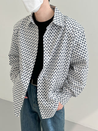 long-sleeved loose jacket