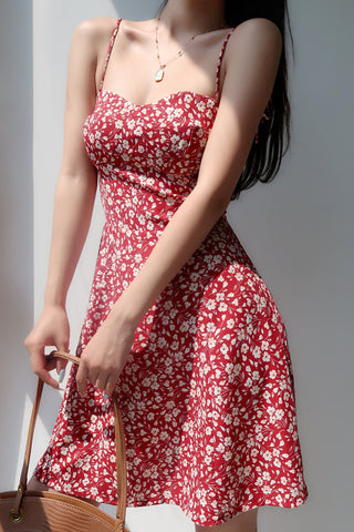 Slim Waist Bandage Short Skirt Holiday Dress