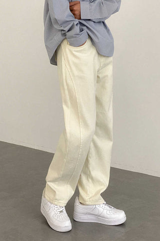 Straight loose fit jeans