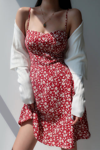 Slim Waist Bandage Short Skirt Holiday Dress