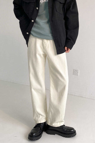 Straight loose fit jeans