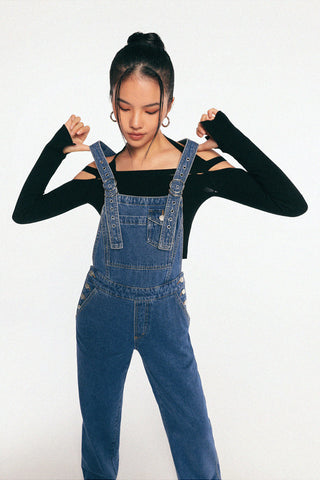 denim retro overall