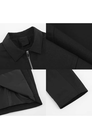 casual thin lapel jacket