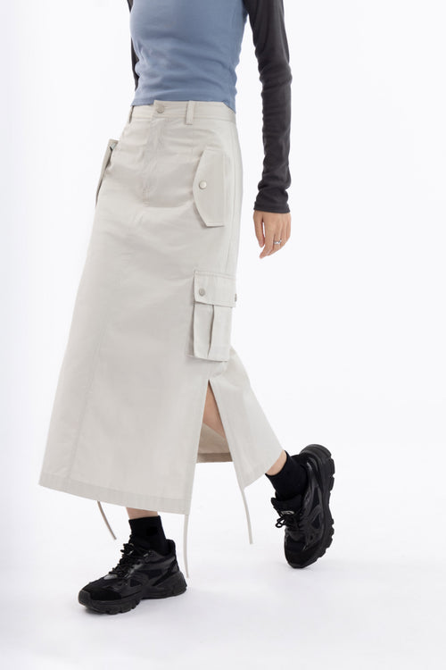 Mid-Length Straight Skirt