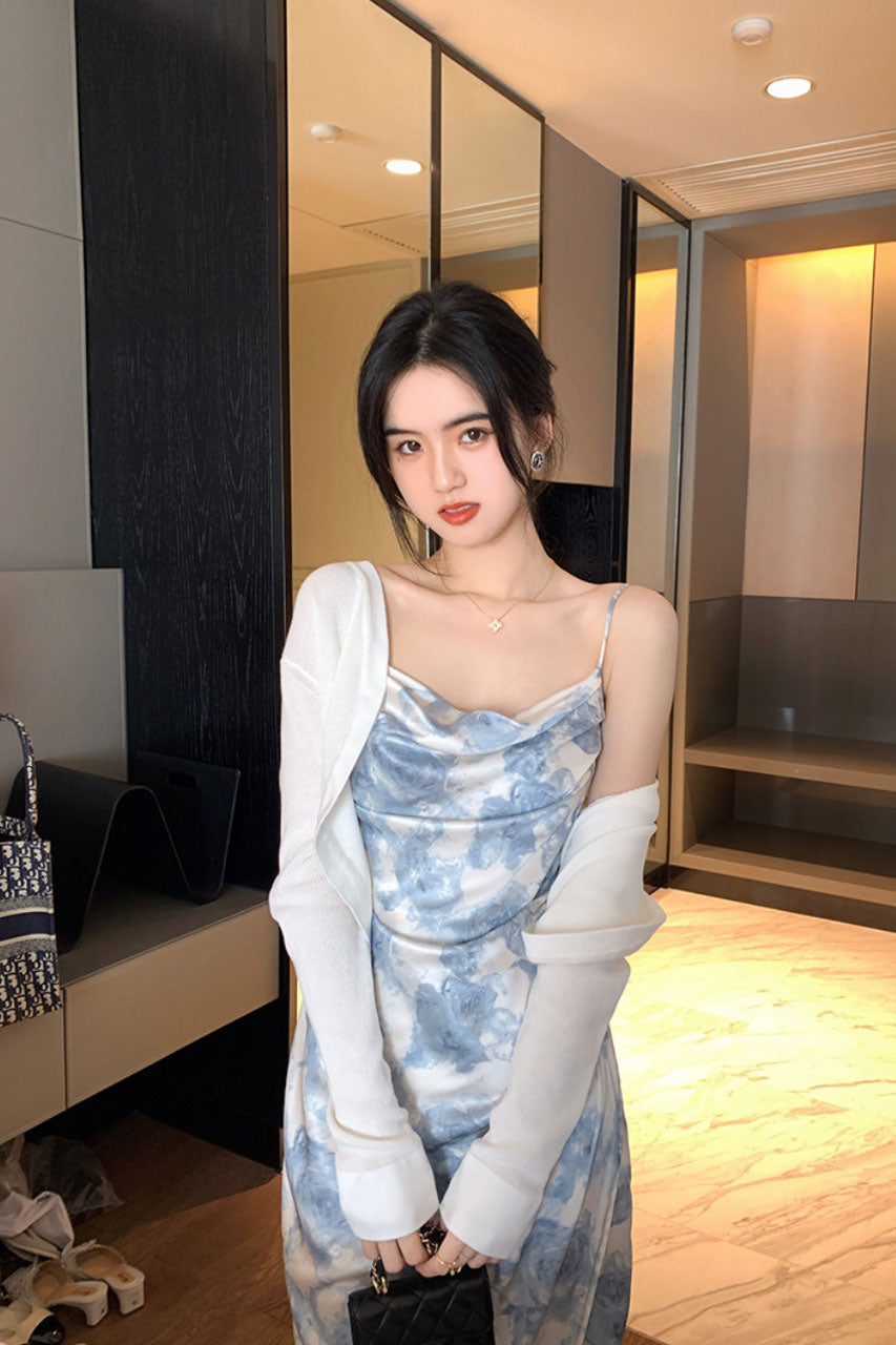 Ice Silk Dress Uncut Trends