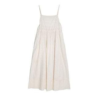 Backless Strap Jacquard Long Dress