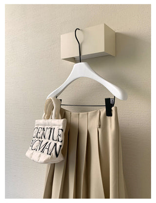 Pleated Midi Skirt